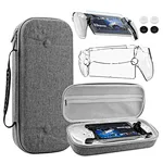 Playstation portal carry case *1, Playstation portal protective case *1, Playstation portal screen protector*1, Silicone thumb caps *4. Includes all basic protection accessories to provide better protection for your PS5 portal.